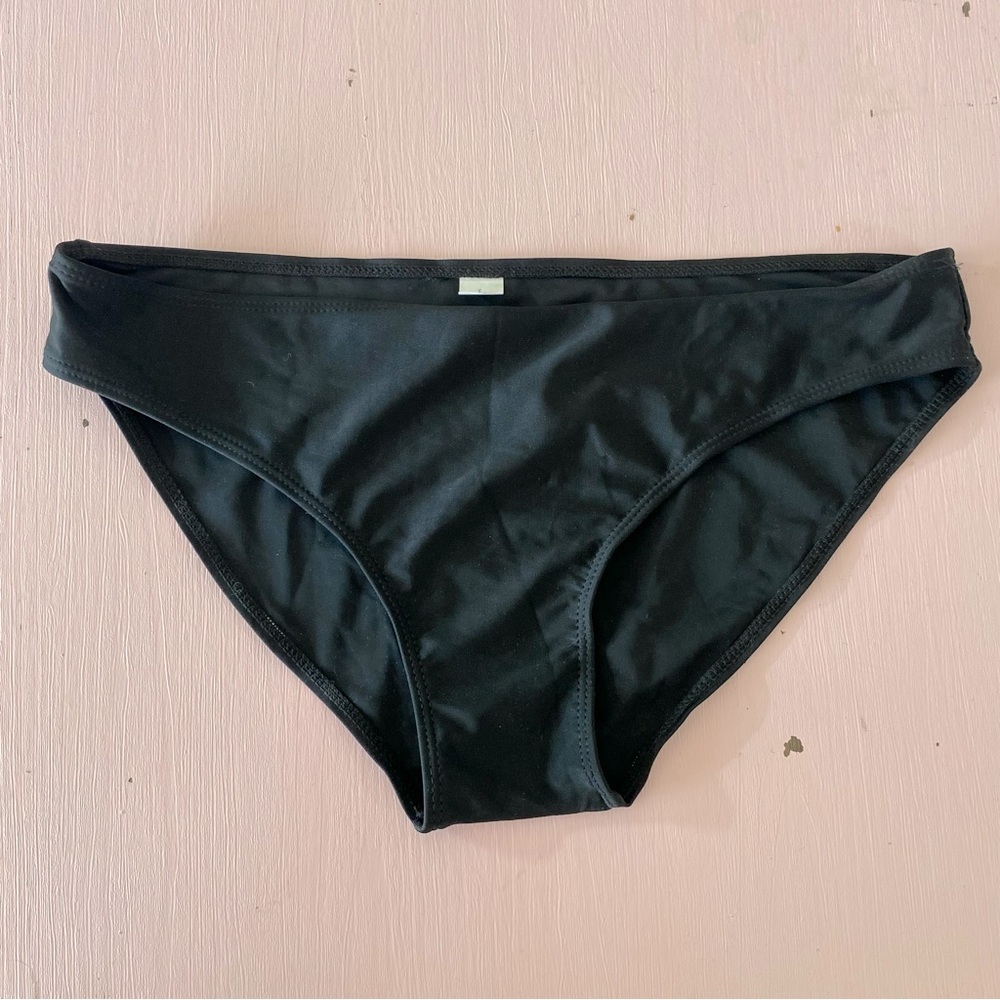 Black Classic Bikini Bottom - Women's Swim